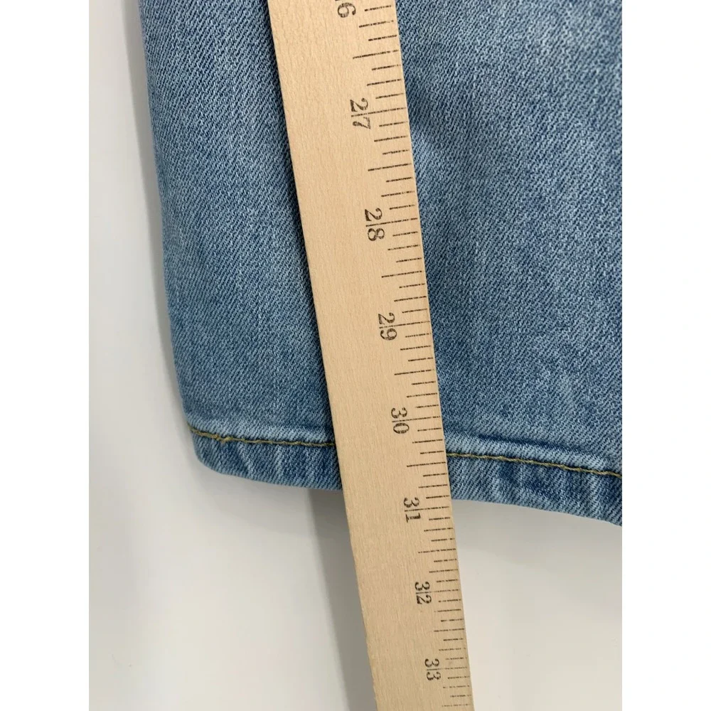 Levis 527 Jeans Mens 30x30 Blue Slim Bootcut Light Wash Fade Denim Pants